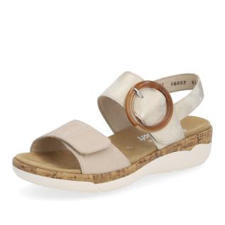 Dámské sandály REMONTE R6853-61 béžová S5