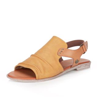 Dámské sandály MUSTANG 1388808-6 žlutá S5