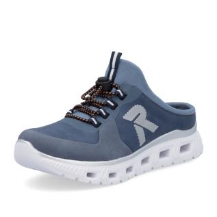 Dámské nazouváky RIEKER M6069-10 modrá S5