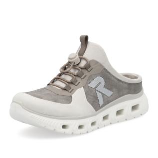 Dámské nazouváky RIEKER M6069-45 šedá S5