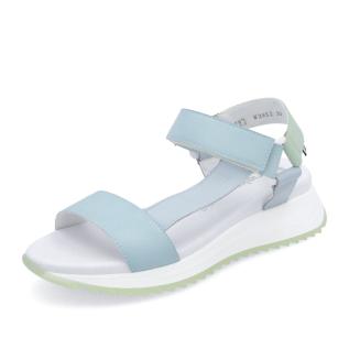 Dámské sandály RIEKER W2951-10 modrá S5