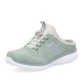 Dámské nazouváky RIEKER M5056-52 zelená S5