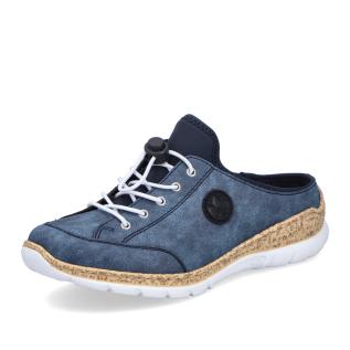 Dámské nazouváky RIEKER N4210-14 modrá S5