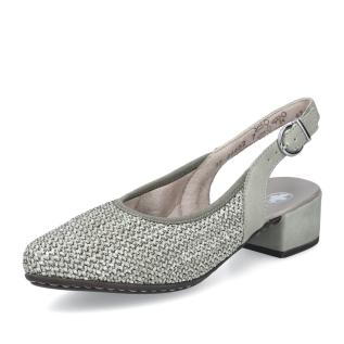 Dámské lodičky RIEKER 47060-52 zelená S6