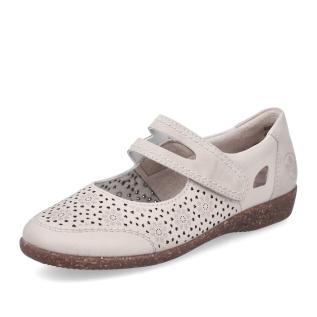 Dámské polobotky RIEKER 47675-60 béžová S5