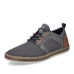 Pánské polobotky RIEKER B5252-45 šedá S5