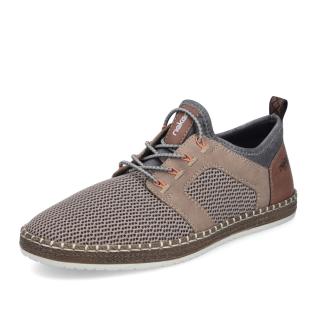 Pánské polobotky RIEKER B5252-66 béžová S5