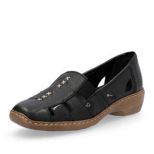 Dámské mokasíny RIEKER 41385-02 černá S5
