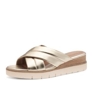 Dámské nazouváky TAMARIS 27233-44-933 zlatá S5