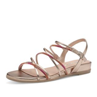 Dámské sandály TAMARIS 28103-42-596 zlatá S5