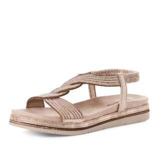 Dámské sandály TAMARIS 28200-44-964 zlatá S5