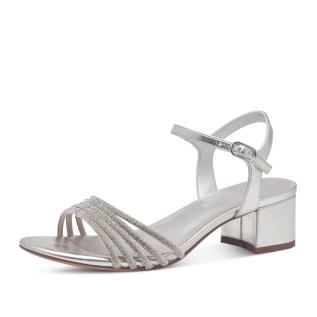 Dámské sandály TAMARIS 28248-44-957 stříbrná S5