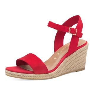 Dámské sandály TAMARIS 28300-42-500 červená S5
