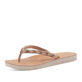 Dámské žabky TAMARIS 27121-44-988 béžová S5