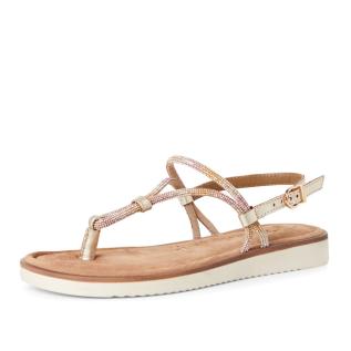 Dámské sandály TAMARIS 28601-44-685 zlatá S5