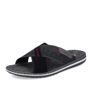 Pánské nazouváky RIEKER 21098-02 černá S6