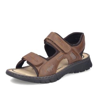 Pánské sandály RIEKER 26761-22 hnědá S6