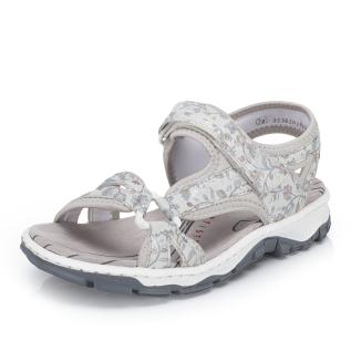 Dámské sandály RIEKER 68879-96 šedá S6