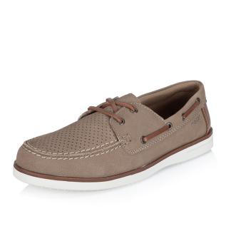 Pánské polobotky RIEKER B2345-64 béžová S6