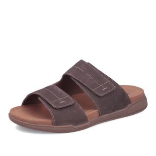 Pánské nazouváky RIEKER 27094-25 hnědá S6