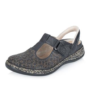 Dámské sandály RIEKER 46397-00 černá S6