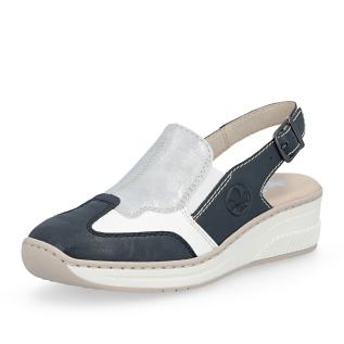 Dámské sandály RIEKER 48757-90 modrá S6