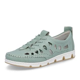 Dámské tenisky RIEKER 49956-52 zelená S6