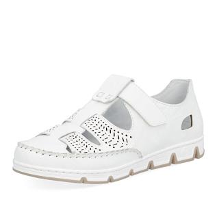 Dámské sandály RIEKER 49958-81 bílá S6