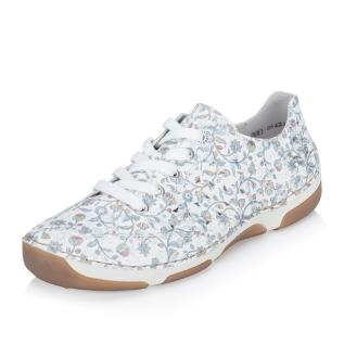 Dámské polobotky RIEKER 55903-90 bílá S6
