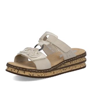 Dámské nazouváky RIEKER 62936-60 béžová S6