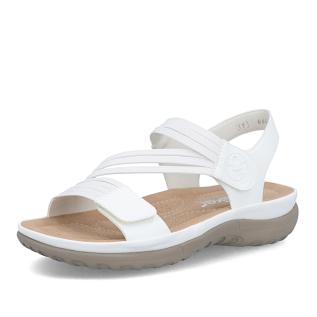 Dámské sandály RIEKER 64870-81 bílá S6