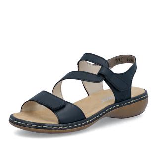 Dámské sandály RIEKER 659C7-16 modrá S6