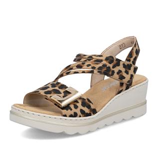 Dámské sandály RIEKER 67410-90 béžová S6