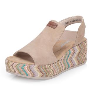 Dámské sandály RIEKER 69472-60 béžová S6