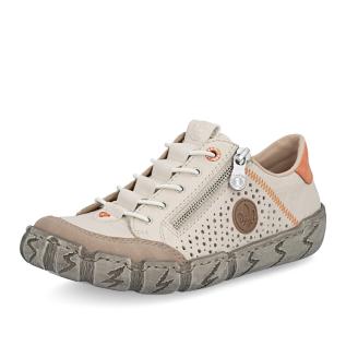 Dámské polobotky RIEKER L0355-61 béžová S6