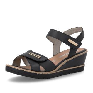 Dámské sandály REMONTE R6266-01 černá S6