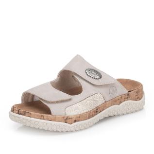 Dámské nazouváky RIEKER V0302-60 béžová S6