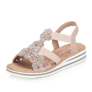 Dámské sandály RIEKER V0613-90 růžová S6