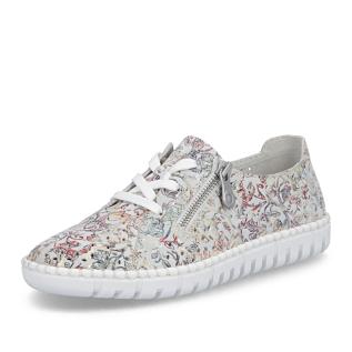 Dámské polobotky RIEKER M2306-92 šedá S6