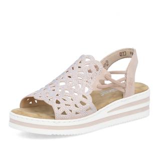 Dámské sandály RIEKER V0241-31 růžová S6