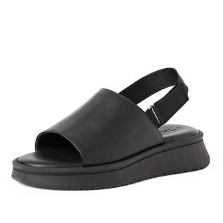 Dámské sandály TAMARIS 1-28213-46   BLACK LEATHER 003   F/S6