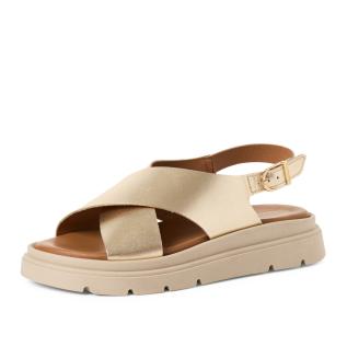 Dámské sandály TAMARIS 28270-42-933 zlatá S6