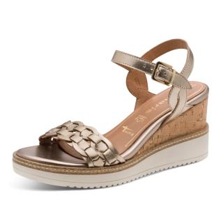Dámské sandály TAMARIS 28334-46-900 zlatá S6