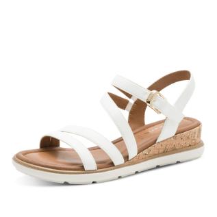 Dámské sandály TAMARIS 28713-46-146 bílá S6