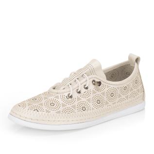 Dámské polobotky IBERIUS 0109-019 béžová S6