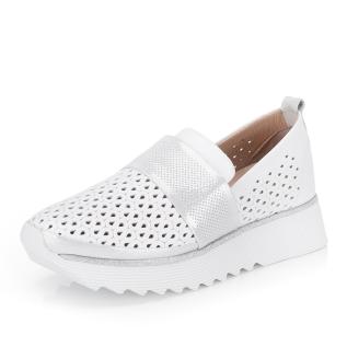 Dámské mokasíny IBERIUS P015-108 04-93 bílá S6