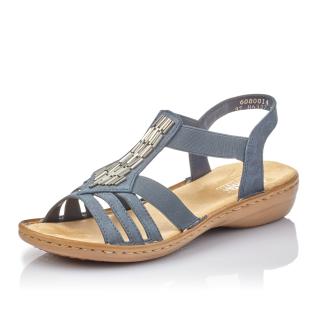 Dámské sandály RIEKER 60800-14 modrá S5