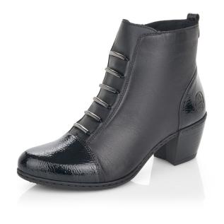 Dámská kotníková obuv RIEKER Y2162-00 černá W4
