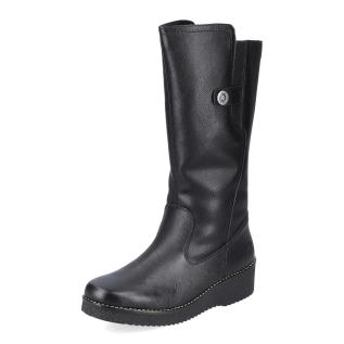 Dámské kozačky RIEKER Y4655-00 černá W4