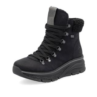 Dámská kotníková obuv RIEKER 48034-00 černá W5